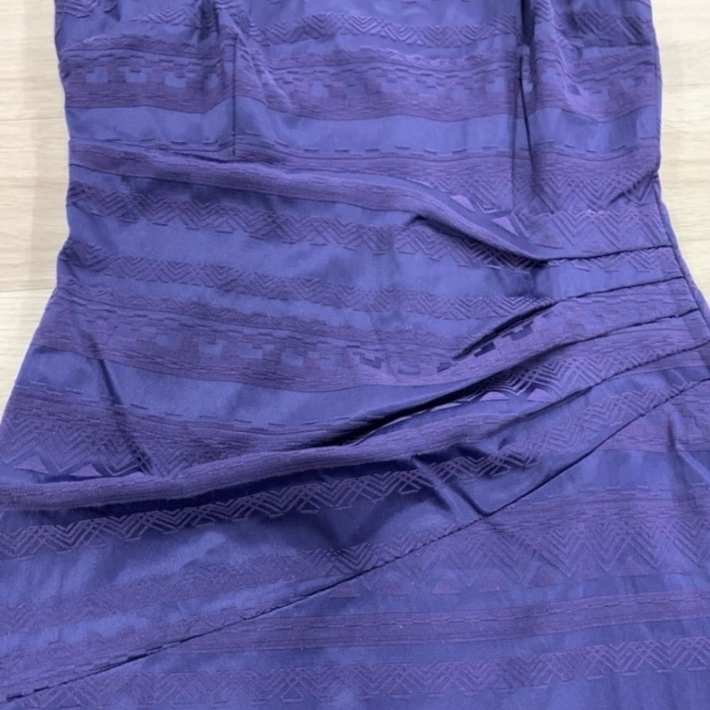 NYDJ Layla Blue Jacquard Dress - Picture 6 of 8
